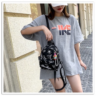 Balo mini 💖 𝑭𝑹𝑬𝑬𝑺𝑯𝑰𝑷 💖 balo nữ vải canvas tặng móc khóa siêu kute - b04