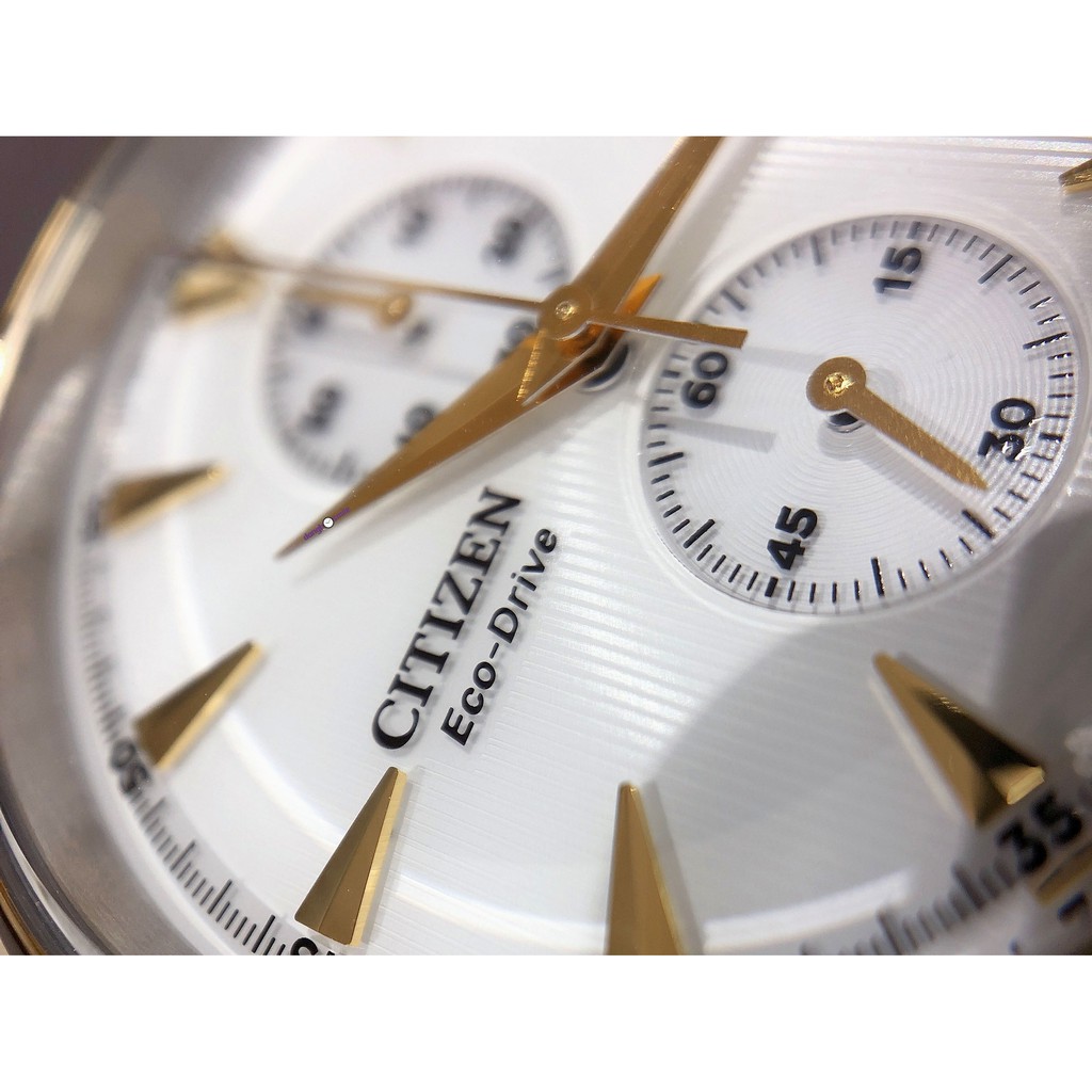 Đồng hồ nam Citizen CA7004-54A Eco-Drive dây thép