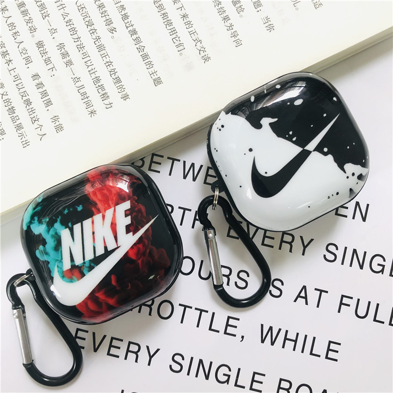 Samsung Galaxy Buds 2 / Buds Pro / Buds Live Ốp điện thoại TPU silicon mềm chống sốc có móc khóa cho hộp sạc tai nghe