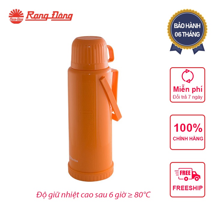 Phích nước giữ nhiệt RẠNG ĐÔNG 2 Lít Vỏ nhựa Model: RD 2035 N5