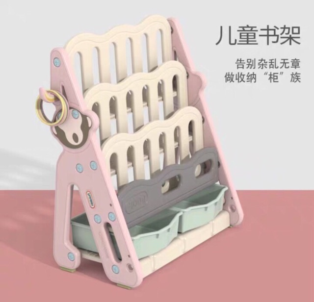 Kệ sách khỉ con trang trí phòng trẻ em