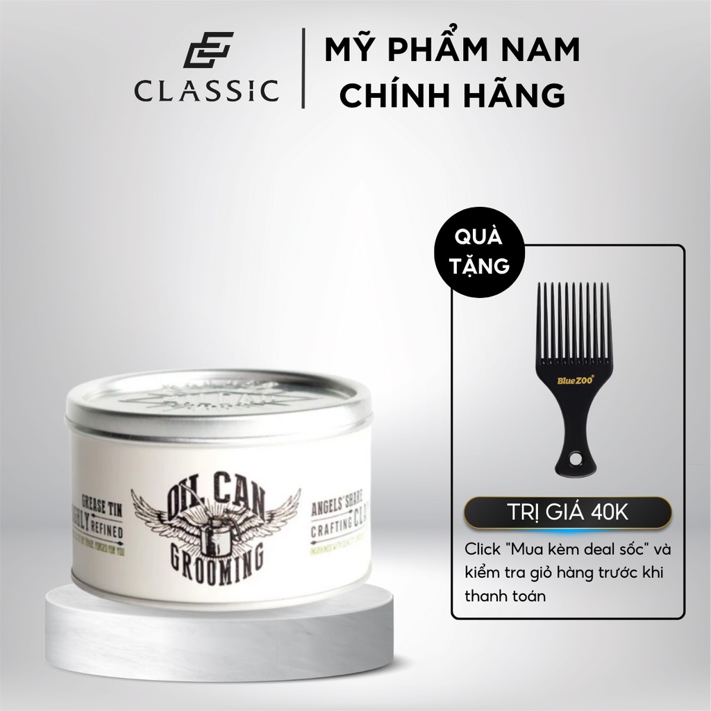 Sáp vuốt tóc Oil Can Grooming Angels’ Share Crafting Clay