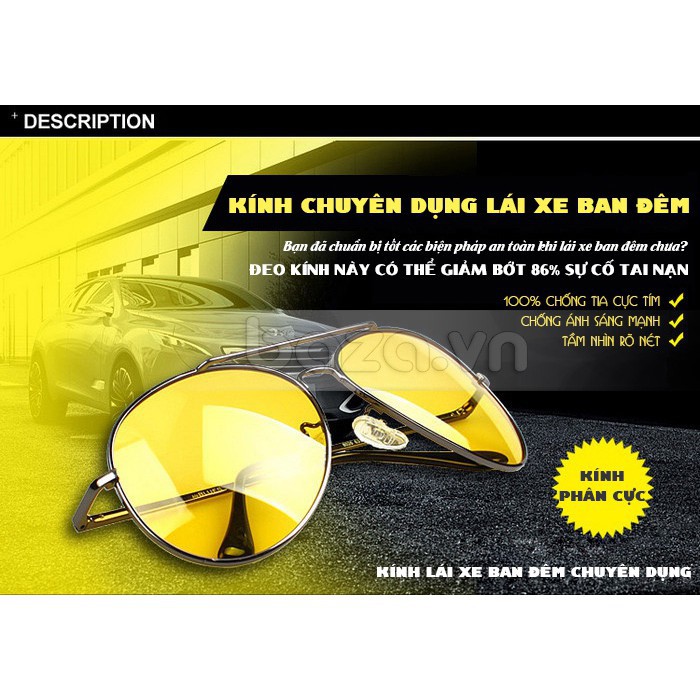 GIÁ TỐT - MẮT KÍNH NHÌN XUYÊN ĐÊM-NIGHT VIEW GLASSES- - PPL01