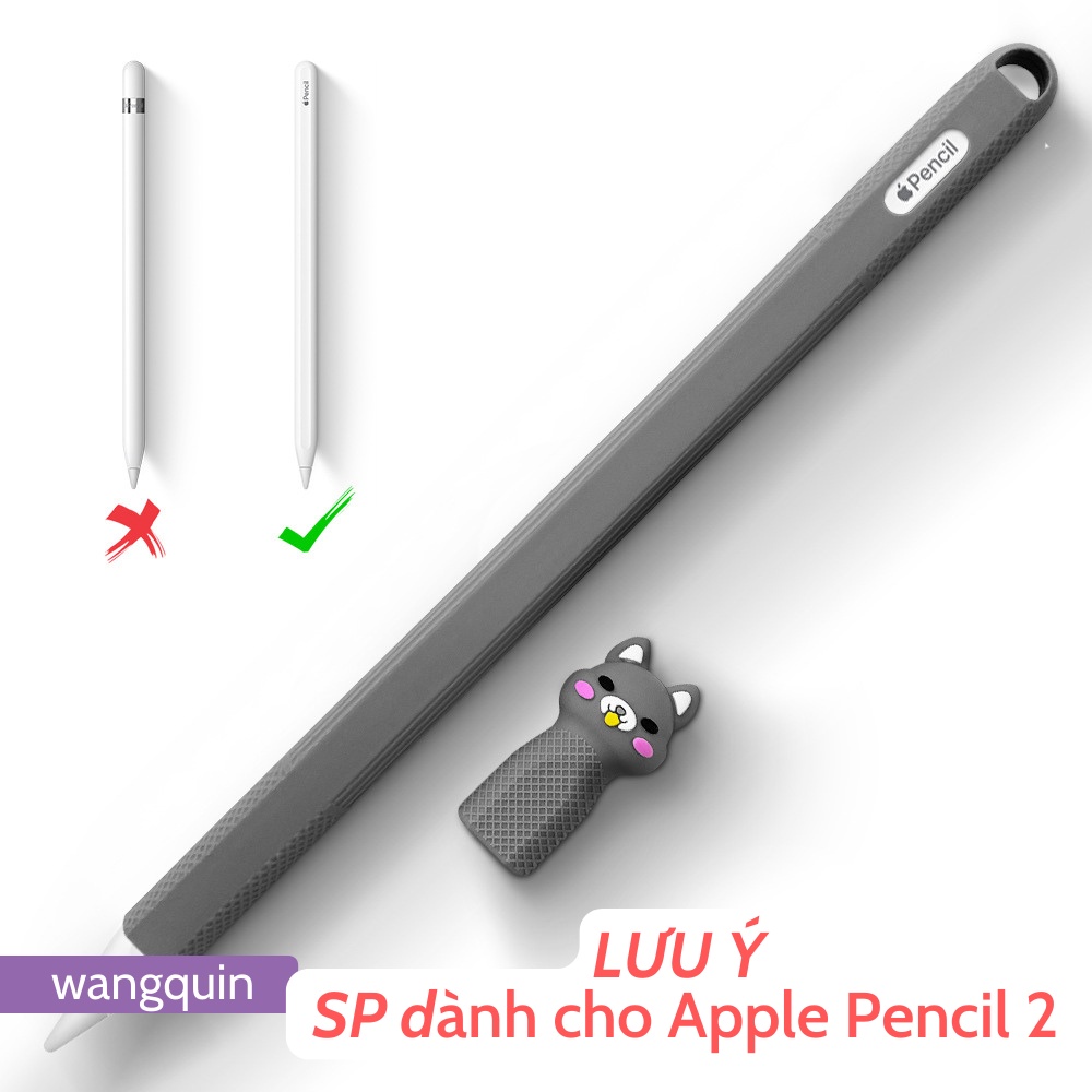 Sẵn HCM - Vỏ ốp Case bảo vệ bút cảm ứng cho Apple Pencil Gen 1 và 2 Silicon cao cấp Tiện lợi dễ sử dụng Siêu mỏng đủ màu