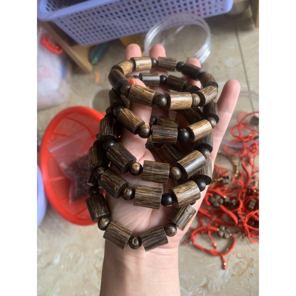 Vòng Tay Trầm Hương Đơn - Trầm Hương Sánh Chìm