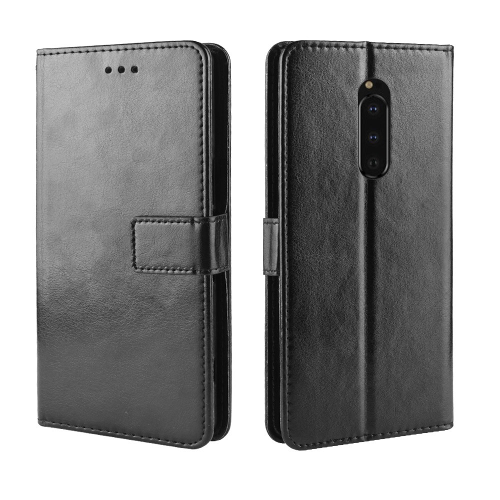 Bao da điện thoại dạng ví da lật cho Sony Xperia 1 Sony Xperia 10 Plus Xperia10 10Plus