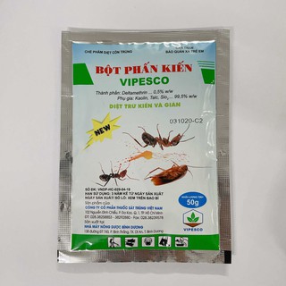 PHẤN DIỆT KIẾN, GIÁN 50 GAM VIPESCO