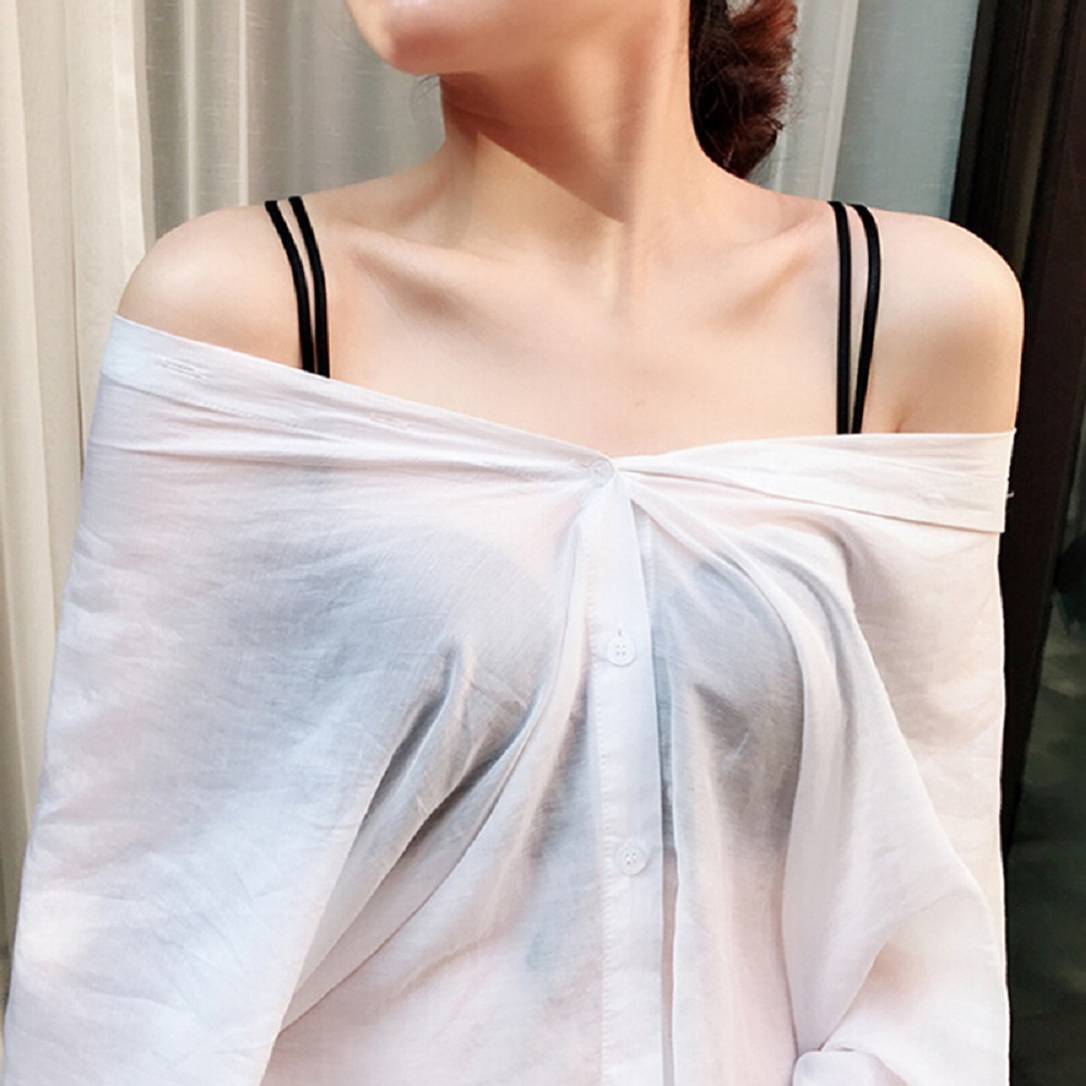 Dây Áo Ngực Màu Trơn Co Giãn Chống Trượt Tiện Dụng