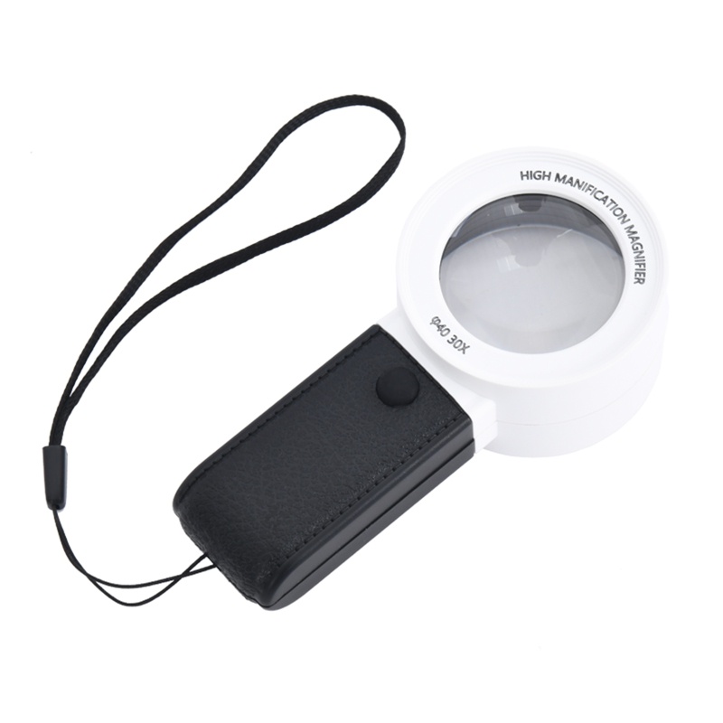 Kính Lúp 30X Với 4 Đèn LED Chất Lượng Cao