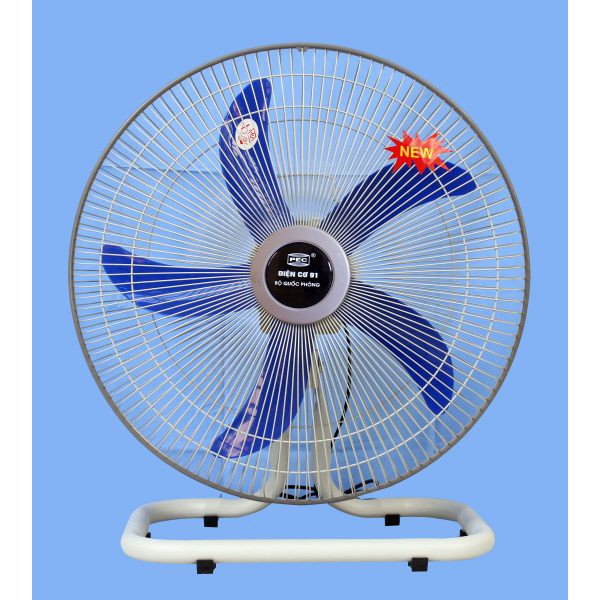 Quạt Sàn Chân Qùy THÂN SẮT Điện Cơ Bộ Quốc Phòng QS-450mm- Bảo Hành 12 tháng