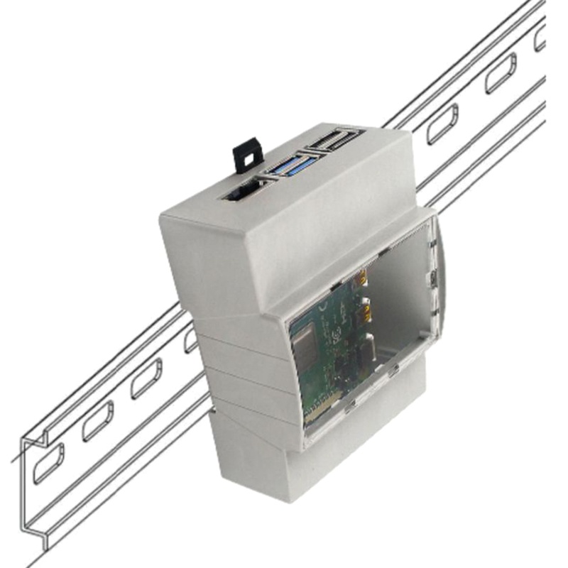 Vỏ Bảo Vệ Tản Nhiệt Kèm Quạt Tản Nhiệt DN Tinh Tế Chuyên Dụng Cho Raspberry Pi 4B