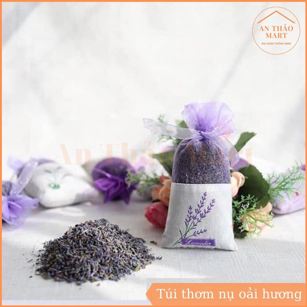 Túi Thơm Để Phòng, Để Xe, Tủ, Kệ, Nụ Hoa Khô Oải Hương Lavender