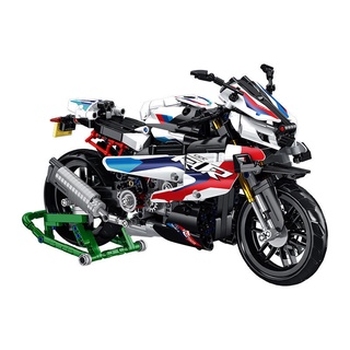 Đồ chơi lắp ráp mô hình panlos 672004 xe mô tô technic m1000 rr 912pcs