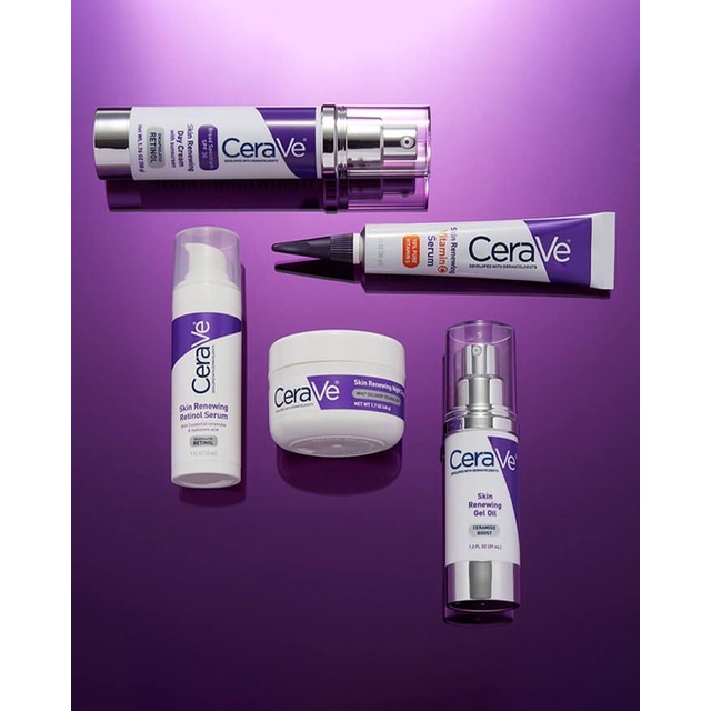 [HàngMỹ]Serum dưỡng da chống lão hóa Cerave Skin Renewing Cream Serum