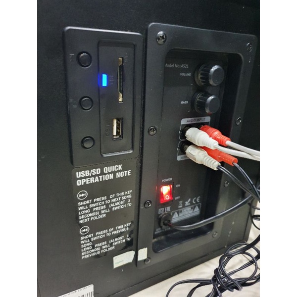Loa vi tính Fenda F&D A521 đã qua sử dụng bass mạnh