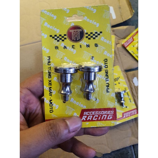 Bộ khâu Salaya inox 2 con gắn đầu bò Wave 110
