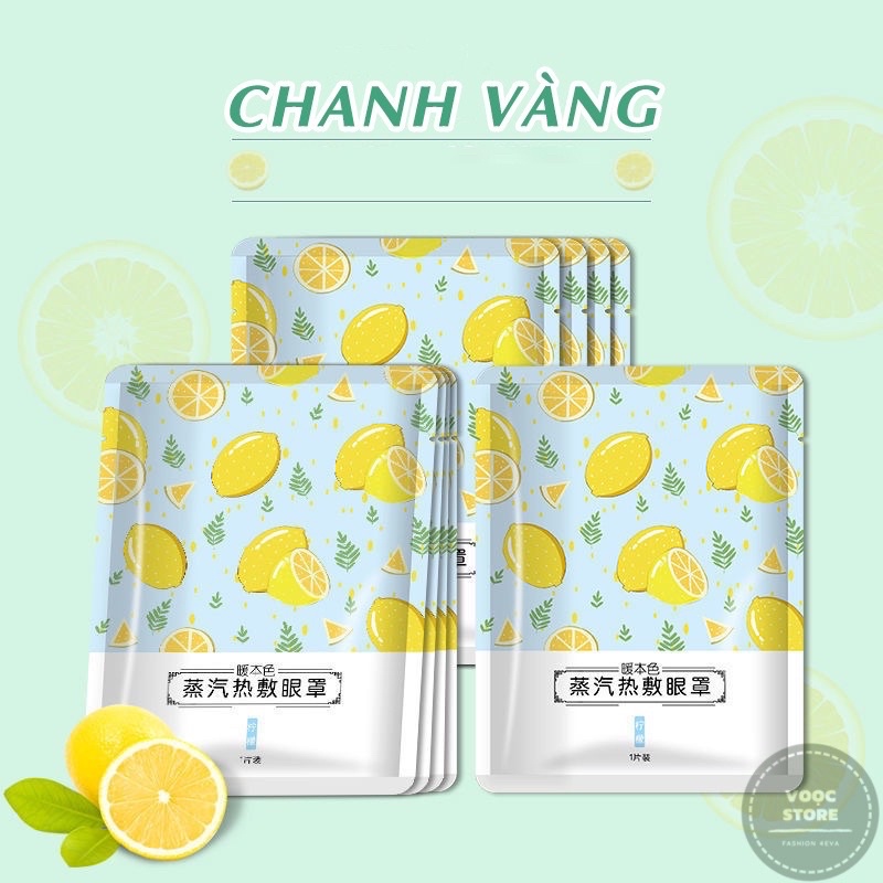 Mặt Nạ Xông Hơi Nóng Thư Giãn Cho Vùng Mắt Giảm Mệt Mỏi, Căng Thẳng, Giúp Ngủ Ngon, Lưu Thông Máu, Mờ Quầng Thâm Mắt