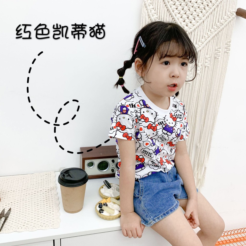 Áo thun bé gái ,áo phông thông hơi BabyGao cho bé 7kg-18kg họa tiết họa hình cotton siêu mềm mịn mẫu 2021