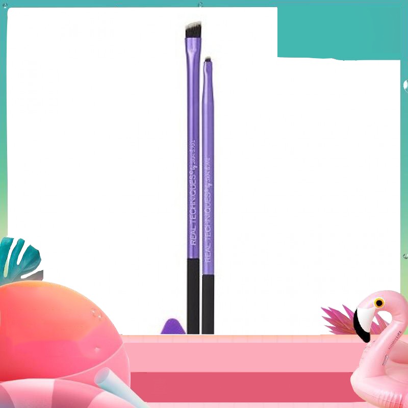 NXG Set 2 Cọ Kẻ Đuôi Mắt Eyeliner Real Techniques Eye Detail + Define (Kèm Khuôn)