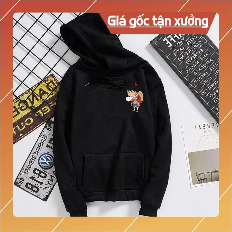 [SALE GIÁ GỐC] Siêu RẻMẫu áo hoodie Luffy mũ rơm giá siêu rẻ cực đẹp mẫu mới