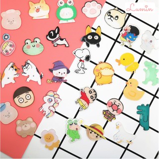 Huy hiệu, pin cài áo, ghim balo, cài túi hình cún đáng yêu | Lumin Store
