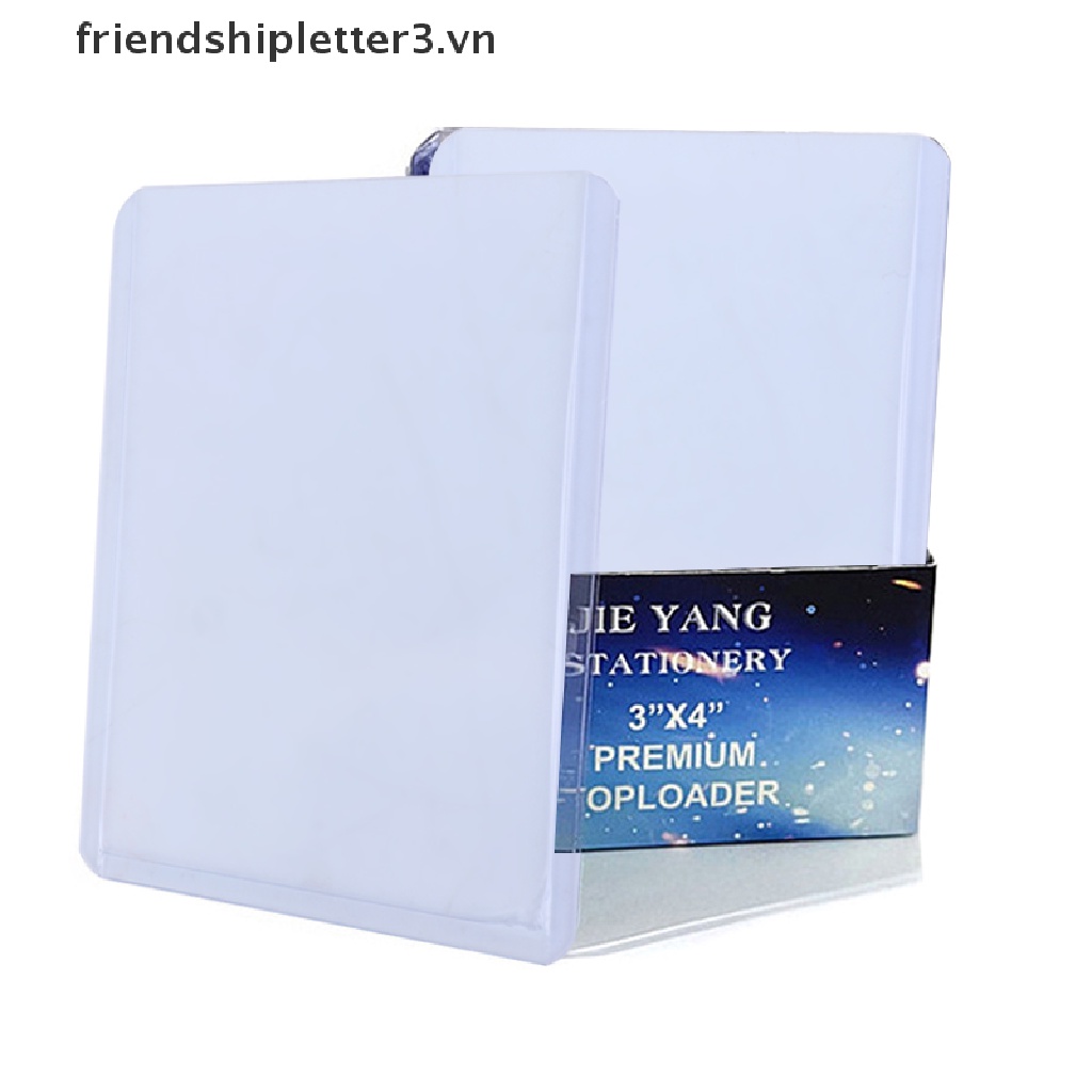 Set 25 Tấm Thẻ Nhựa PVC Trong Suốt Siêu Mỏng 35PT