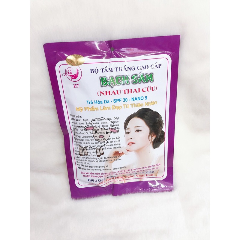 Tắm cao cấp Bạch Sâm Nhau Thai Cừu - BX2775