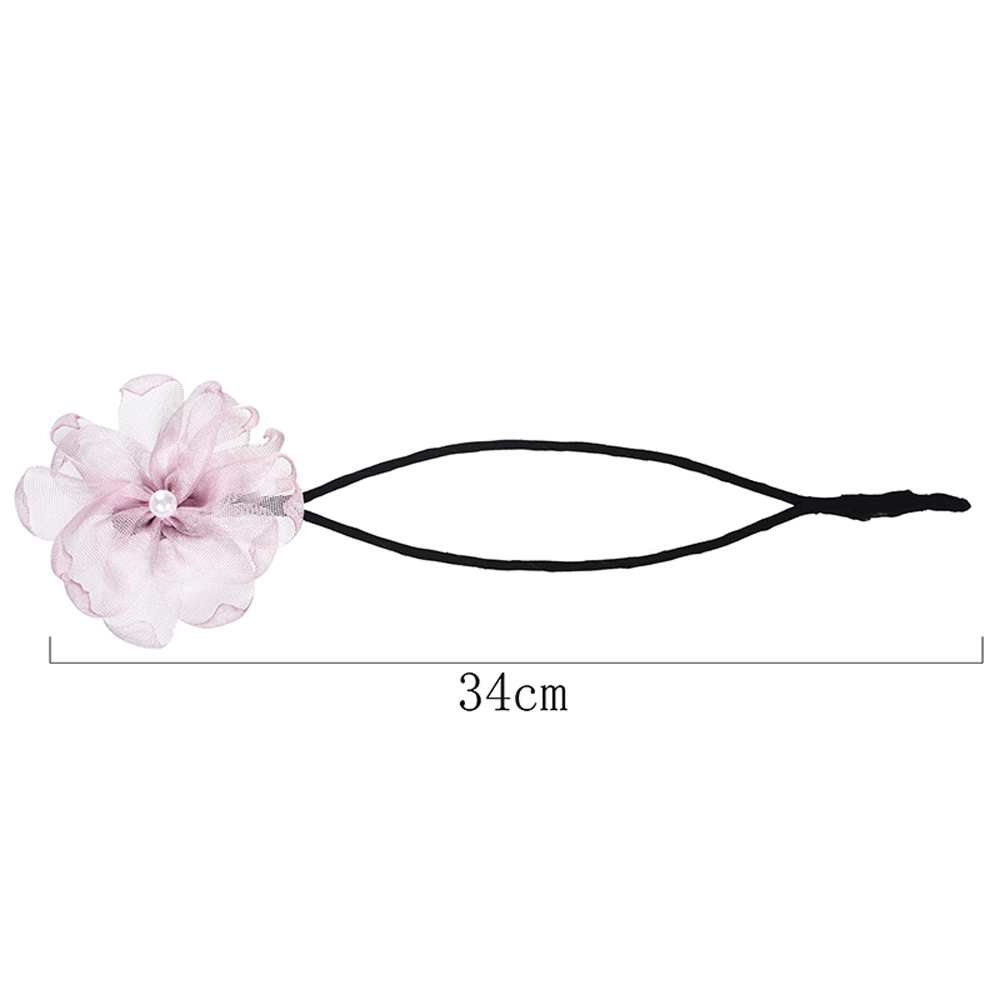 Cài tóc gắn hoa và ngọc trai chất lượng cao