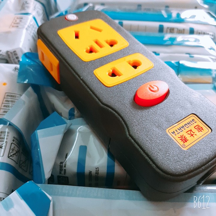 Ô điện kim cương đen có công tắc Sunha - Bảo Hành 1 Đổi 1 TOPHA2079