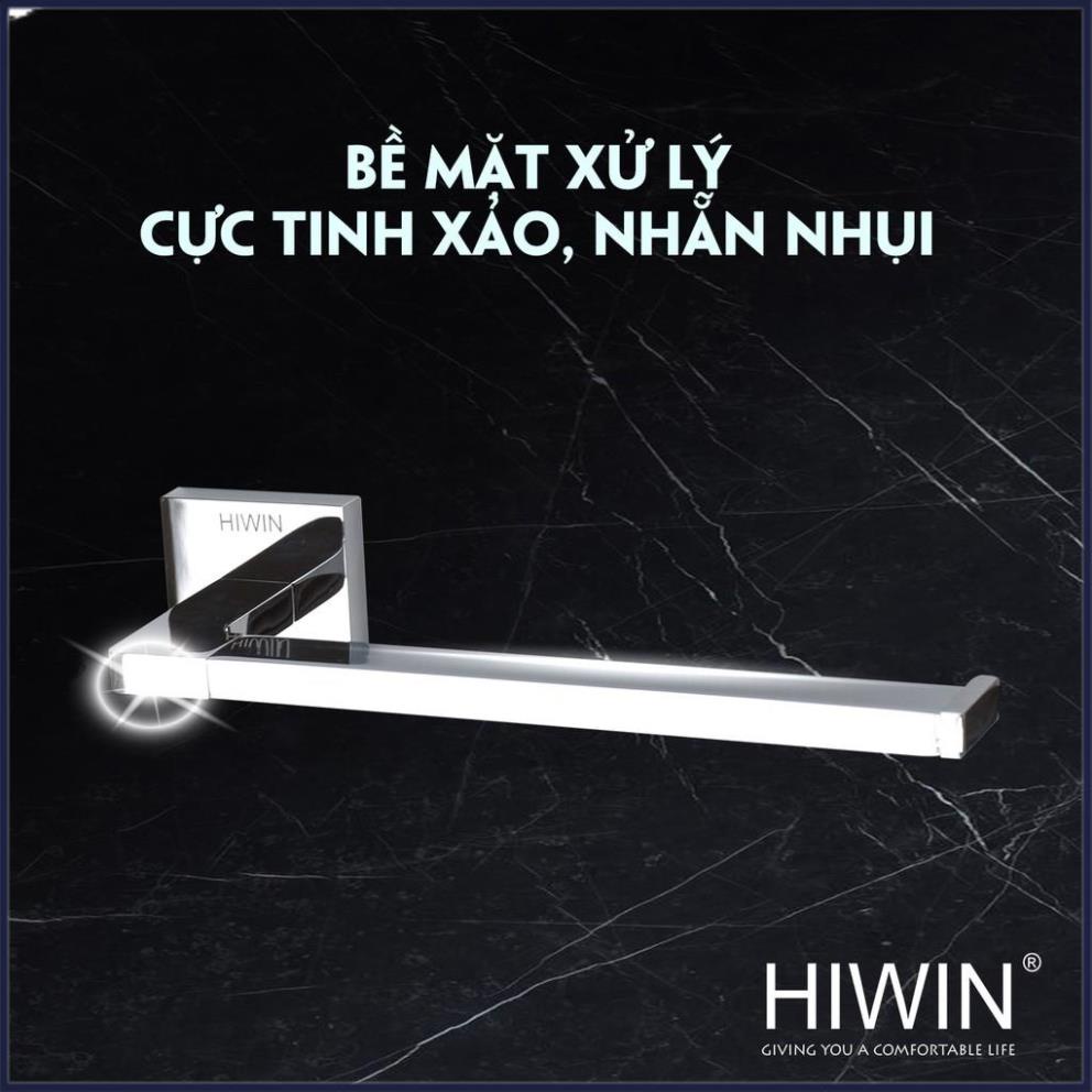 Giá treo khăn, thanh vắt khăn đơn nhà tắm chất liệu đồng mặt gương HIWIN Y-1205