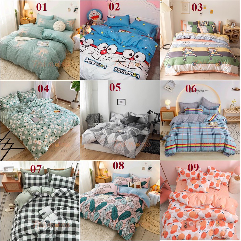 BỘ CHĂN GA GỐI COTTON POLY HOT TREND 2020 - HÀNG NHẬP KHẨU - CHAT CHỌN MẪU | BigBuy360 - bigbuy360.vn