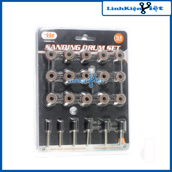 Bộ Giấy Ráp 51 Chi Tiết Trục 3mm