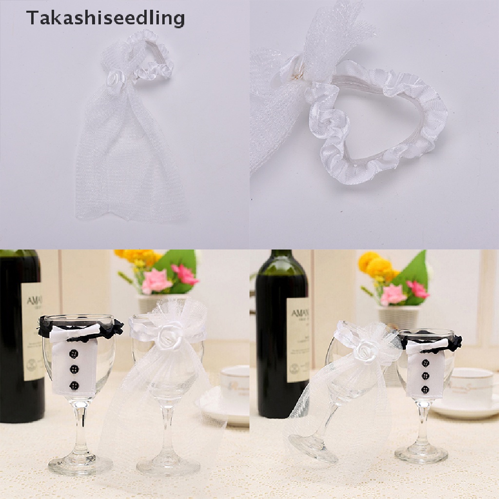 Mô Hình Cô Dâu Chú Rể Mặc Đầm Cưới Kính Xinh Xắn