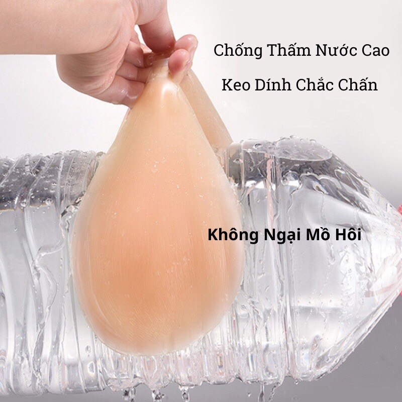 Miếng Dán Ngực Silicon Nâng Ngực Cài Trước, Áo Dán Ngực Định Hình Tạo Khe Ngực [Tái Sử Dụng Được Nhiều Lần] - 4949