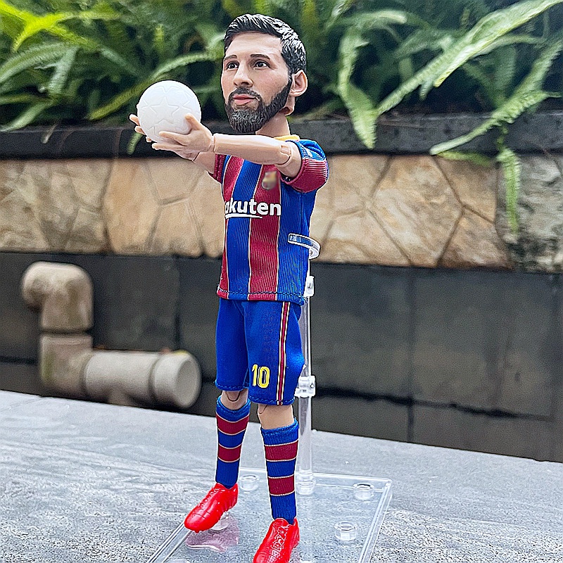 Mô Hình Cầu Thủ Bóng Đá Cristiano Ronaldo Neymar 20cm