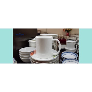 Ca sứ Minh Long 0.36 L - Jasmine - Trắng