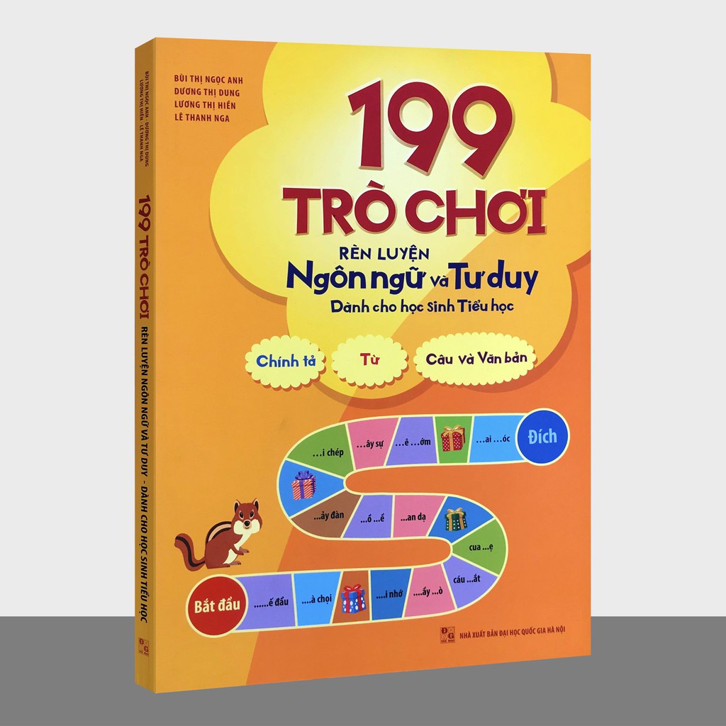 Sách - 199 Trò chơi rèn luyện ngôn ngữ và tư duy dành cho học sinh tiểu học | BigBuy360 - bigbuy360.vn