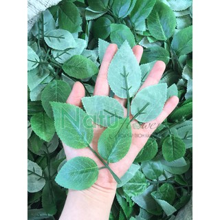 [FREE SHIP 99K] 50 Lá hoa hồng 3 giả