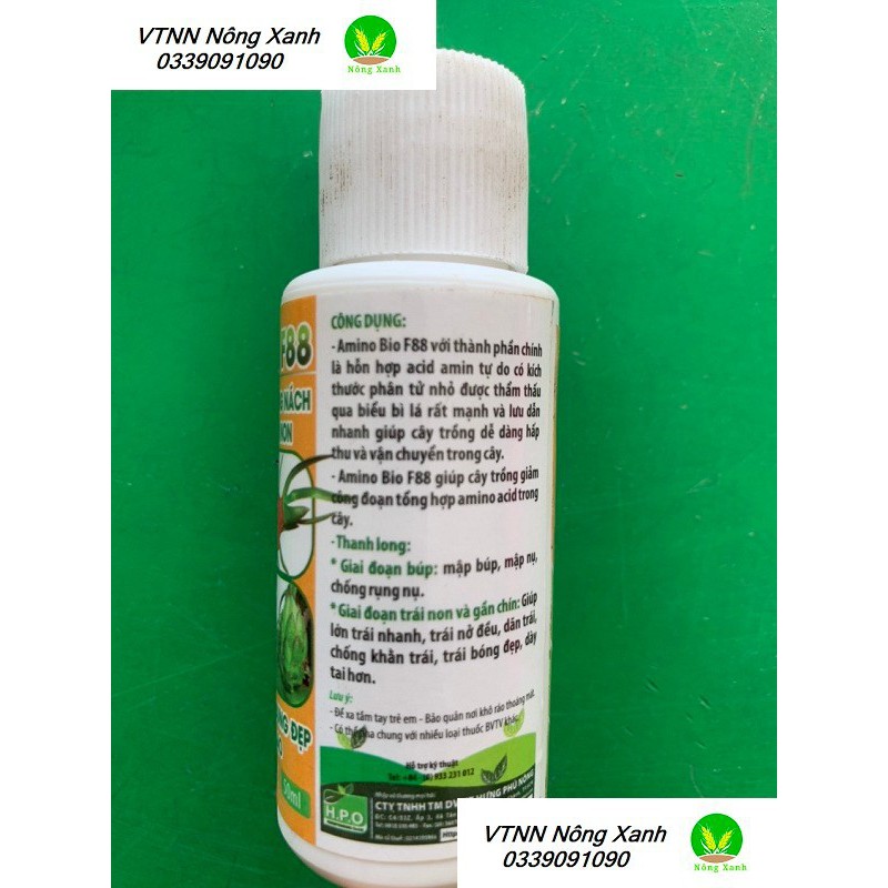 F 88 AMINO BIO - F88 CĂNG TRÁI - NỞ TRÁI - GIẢI BÓ TRÁI THANH LONG | BigBuy360 - bigbuy360.vn