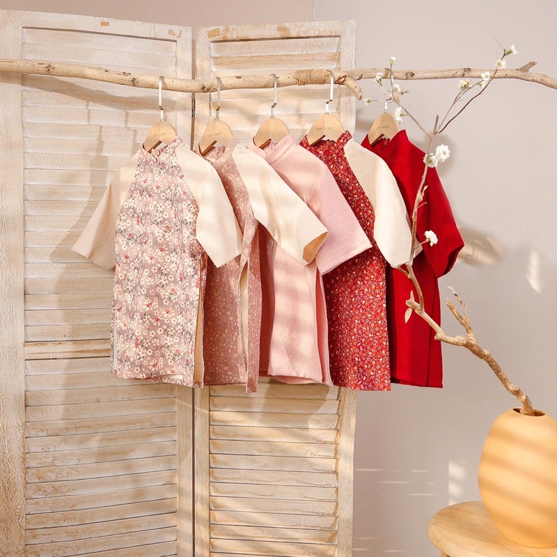 Áo dài tết cho bé