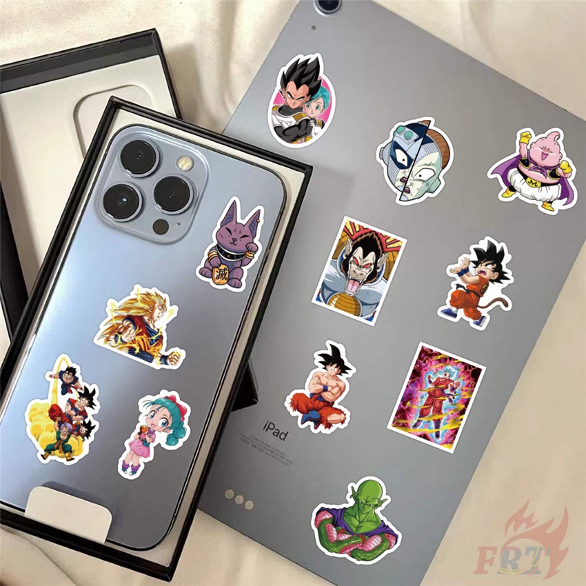 56 Cái / Bộ ☆ Sticker Dán Hình Dragon Ball ☆ Sticker Dán Tường Chống Thấm Nước Thời Trang