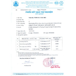 Tinh dầu tràm đặc biệt- Gold (50ml)