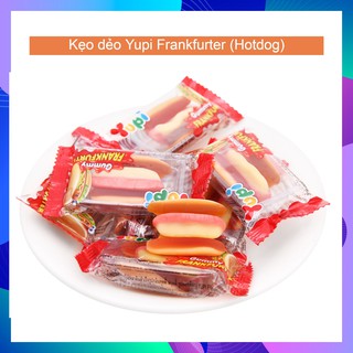 Kẹo dẻo Yupi Frankfurter (Hotdog) - 1 viên dùng thử