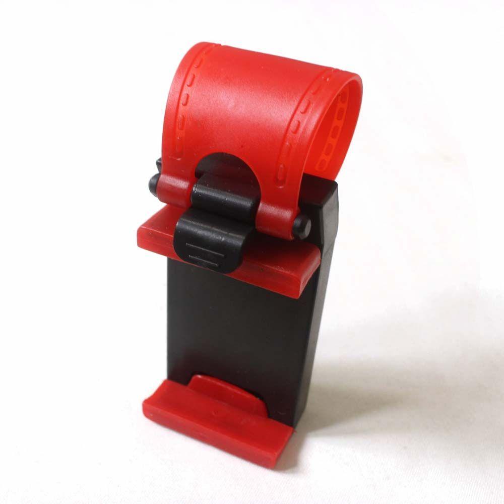 DARNELL Adjustable Mobile-phone Stand Plastic Car Steering Wheel Phone Holder Car Phones Holder Universal Car Guide phone Stand Bike Clip Mount Car Phones Support Auto Mobile phone Bracket/Multicolor