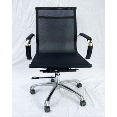 Ghế lưới văn phòng lưng trung chân nhôm TM002A (Hàng loại 1)