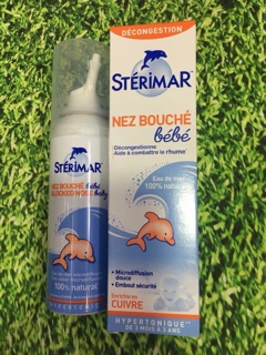 Xịt mũi Sterimar cá heo kháng viêm