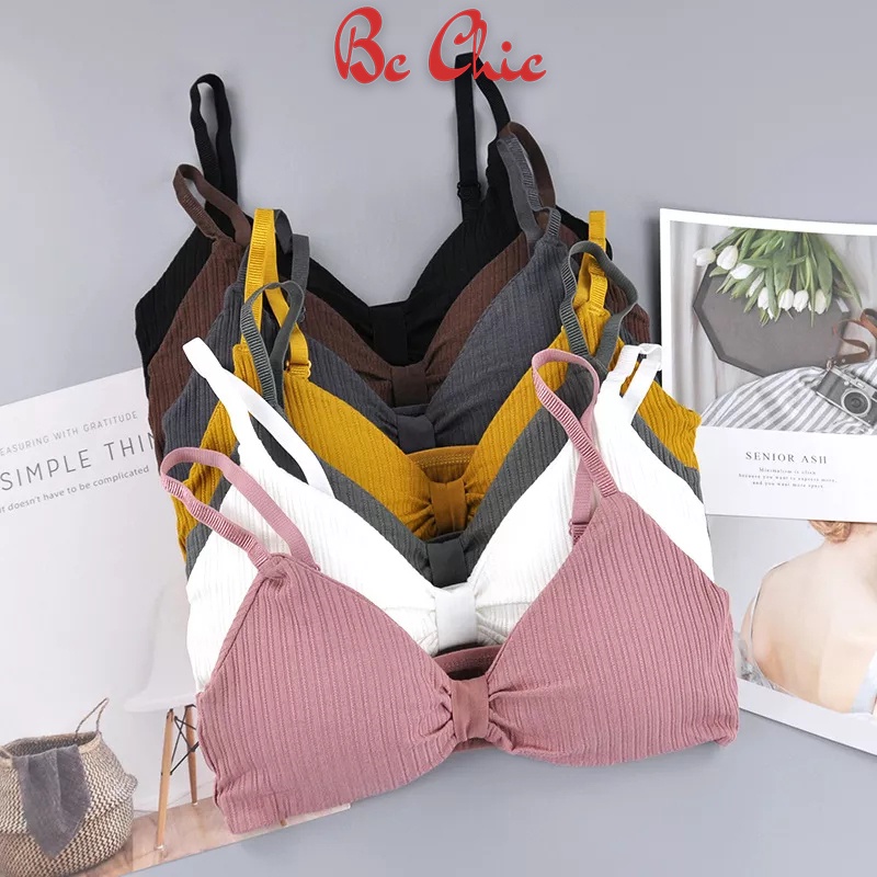 Hót Áo bra cotton nơ mới siêu đẹp ms 308 BC_CHIC LINGERIE