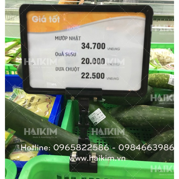 Bộ kẹp khung siêu thị KT A3, A4, A5,A6 Khung siêu thị A3, Khung siêu thị A4, Khung siêu thị A5, Khung siêu thị A6