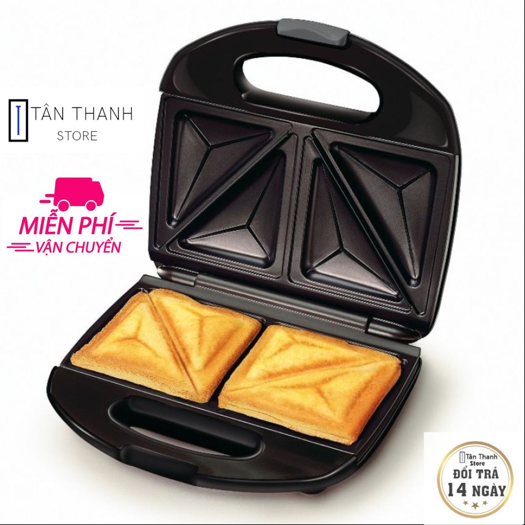 Máy nướng bánh - Khuôn nướng sandwich Nikai Nhật mới Nướng Bánh Siêu Tốc BẢO HÀNH 12 THÁNG có sẵn
