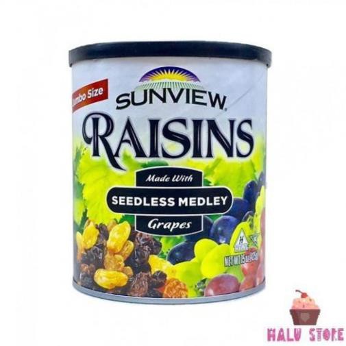 [SIÊU HOT] Nho khô Sunview Raisin Mỹ hộp 425gram | BigBuy360 - bigbuy360.vn